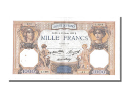 Billet, France, 1000 Francs, 1 000 F 1927-1940 ''Cérès Et Mercure'', 1933 - 1 000 F 1927-1940 ''Cérès Et Mercure''