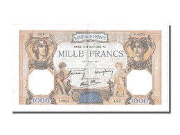 Billet, France, 500 Francs, 1 000 F 1927-1940 ''Cérès Et Mercure'', 1940 - 1 000 F 1927-1940 ''Cérès E Mercure''