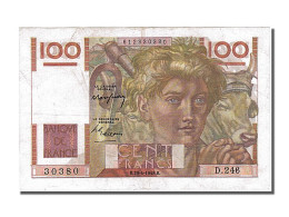 Billet, France, 100 Francs, 100 F 1945-1954 ''Jeune Paysan'', 1948, 1948-04-29 - 100 F 1945-1954 ''Jeune Paysan''