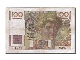 Billet, France, 100 Francs, 100 F 1945-1954 ''Jeune Paysan'', 1953, 1953-12-03 - 100 F 1945-1954 ''Jeune Paysan''