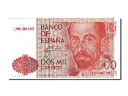 Billet, Espagne, 2000 Pesetas, 1980, 1980-07-22, NEUF - [ 4] 1975-… : Juan Carlos I