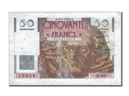 Billet, France, 50 Francs, 50 F 1946-1951 ''Le Verrier'', 1948, 1948-04-08, SUP - 50 F 1946-1951 ''Le Verrier''