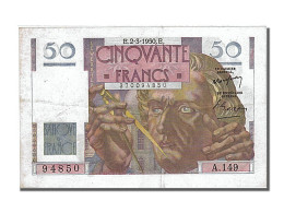 Billet, France, 50 Francs, 50 F 1946-1951 ''Le Verrier'', 1950, 1950-03-02, SUP - 50 F 1946-1951 ''Le Verrier''