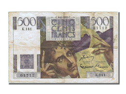 Billet, France, 500 Francs, 500 F 1945-1953 ''Chateaubriand'', 1953, 1953-06-04 - 500 F 1945-1953 ''Chateaubriand''