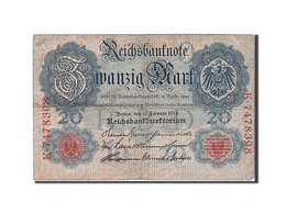 Billet, Allemagne, 20 Mark, 1914, 1914-02-19, TB - 20 Mark