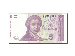 Billet, Croatie, 5 Dinara, 1991, 1991-10-08, KM:17a, SUP+ - Kroatië