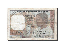 Billet, Comoros, 100 Francs, 1960, Undated, KM:3b, TB+ - Comore