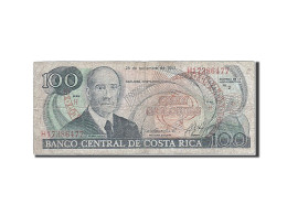 Billet, Costa Rica, 100 Colones, 1993, 1993-09-28, KM:261a, B+ - Costa Rica