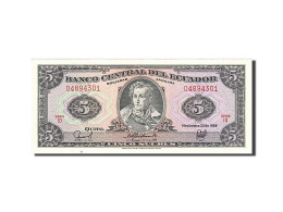 Billet, Équateur, 5 Sucres, 1988, 1988-11-22, KM:120A, SUP+ - Equateur