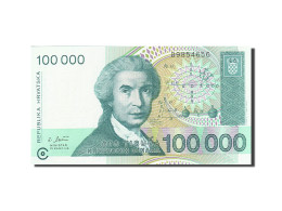 Billet, Croatie, 100,000 Dinara, 1991-1993, 1993-05-30, KM:27A, NEUF - Croatie