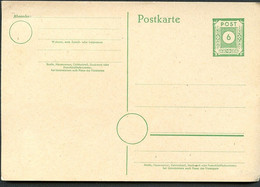 OST-SACHSEN P8a Postkarte 1945  Kat. 25,00 € - Enteros Postales