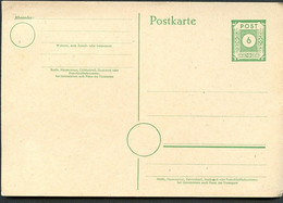 OST-SACHSEN P8a Postkarte 1945  Kat. 25,00 € - Postwaardestukken