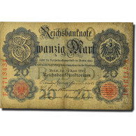 Billet, Allemagne, 20 Mark, 1910, 1910-04-21, KM:40b, TB+ - 20 Mark