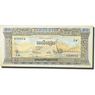 Billet, Cambodge, 50 Riels, 1956-1975, Undated (1956-1975), KM:7d, SUP - Cambodja