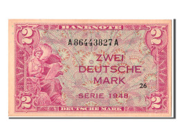 Billet, République Fédérale Allemande, 2 Deutsche Mark, 1948, SUP+ - Altri & Non Classificati