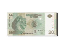 Billet, Congo Democratic Republic, 20 Francs, 2003, 2003-06-30, NEUF - Repubblica Democratica Del Congo & Zaire