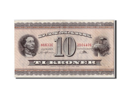 Billet, Danemark, 10 Kroner, 1963, TB+ - Denemarken