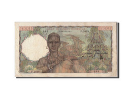 Billet, French West Africa, 1000 Francs, 1951, 1951-10-02, TTB - Other - Africa