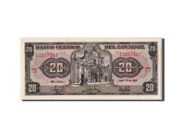 Billet, Équateur, 20 Sucres, 1986, 1986-04-29, KM:121Aa, NEUF - Equateur