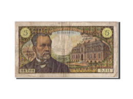 Billet, France, 5 Francs, 5 F 1966-1970 ''Pasteur'', 1969, 1969-09-04, TB - 5 F 1966-1970 ''Pasteur''