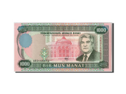 Billet, Turkmenistan, 1000 Manat, 1995, Undated, KM:8, NEUF - Turkmenistan