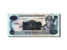 Billet, Nicaragua, 500,000 Córdobas On 20 Córdobas, Undated (1990), KM:163 - Nicaragua