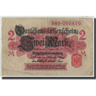 Allemagne, 2 Mark, 1914, KM:53, 1914-08-12, B+ - Bestuur Voor Schulden