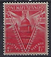 New Zealand 1946  Peace  1.1/2d  (o) SG.669 - Usati