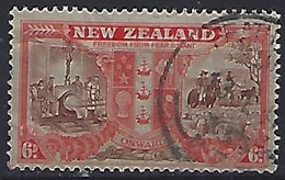 New Zealand 1946  Peace  6d  (o) SG.674 - Gebraucht