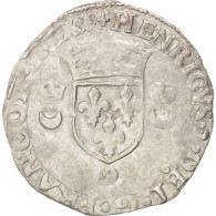 Monnaie, France, Douzain Aux Croissants, 1552, Rennes, TTB, Billon - 1547-1559 Heinrich II.