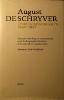 August Deschryver - Oorlogsdagboeken 1940-1942  -   1998 - Guerra 1939-45