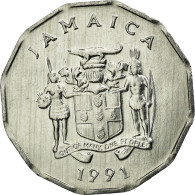 Monnaie, Jamaica, Elizabeth II, Cent, 1991, British Royal Mint, TTB, Aluminium - Jamaica