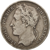 Monnaie, Belgique, Leopold I, 5 Francs, 5 Frank, 1849, TB+, Argent, KM:3.2 - 5 Frank