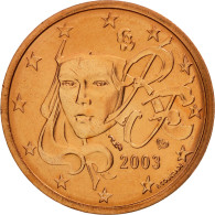 Monnaie, France, 2 Euro Cent, 2003, FDC, Copper Plated Steel, KM:1283 - France