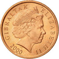 Monnaie, Gibraltar, Elizabeth II, Penny, 2000, SUP+, Copper Plated Steel, KM:773 - Gibraltar