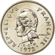 Monnaie, Nouvelle-Calédonie, 10 Francs, 1972, Paris, SPL, Nickel, KM:11 - Nouvelle-Calédonie