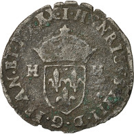 Monnaie, France, Henri IV, Douzain, 1595, Limoges, TB, Billon, Sombart:4420 - 1589-1610 Heinrich IV.