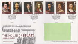 United Kingdom FDC Mi 2964-2970 The House Of Stuart - James I - Charles I - Charles II - James II - William III 2010 - 2001-10 Ediciones Decimales