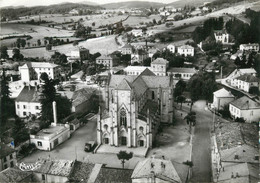 / CPSM FRANCE 42 "Belmont, Vue Aérienne Sur Le Centre" - Belmont De La Loire