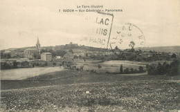 / CPA FRANCE 81 "Vaour, Vue Générale, Panorama" / Le Tarn Illustré - Vaour