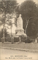 / CPA FRANCE 01 "Montluel" / MONUMENT AUX MORTS - Montluel