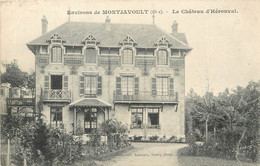 / CPA FRANCE 60 "Environs De Montjavoult, Le Château D'hérouval" - Montjavoult