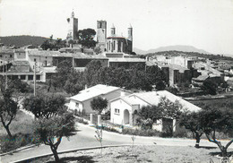 / CPSM FRANCE 83 "Rians, Vue Générale Du Quartier Des Moulins à Vent" - Rians