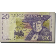 Billet, Suède, 20 Kronor, 1991-1995, 1994-1995, KM:61b, SPL - Sweden