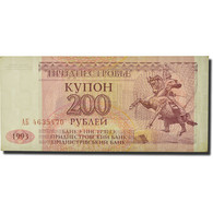 Billet, Transnistrie, 200 Rublei, 1994, 1993, KM:21, SUP+ - Moldavie