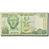 Billet, Chypre, 10 Pounds, 2003, 2003-09-01, KM:62d, NEUF - Cyprus