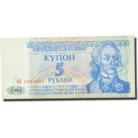 Billet, Transnistrie, 5 Rublei, 1994, KM:43, NEUF - Moldavië