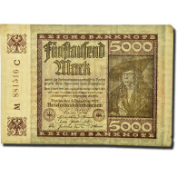 Billet, Allemagne, 5000 Mark, 1922, 1922-12-02, KM:81b, TB - 5000 Mark