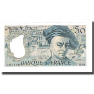 France, 50 Francs, Quentin De La Tour, 1986, NEUF, Fayette:67.12, KM:152b - 50 F 1976-1992 ''quentin De La Tour''