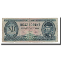 Billet, Hongrie, 20 Forint, 1957-80, 1969-06-30, KM:169e, B - Hongrie